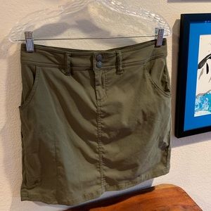 Prana Halle Skort-Size 4 Cargo Green